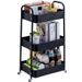 Virto Puro Trolley - 43 x 31 x 76 - Zwart