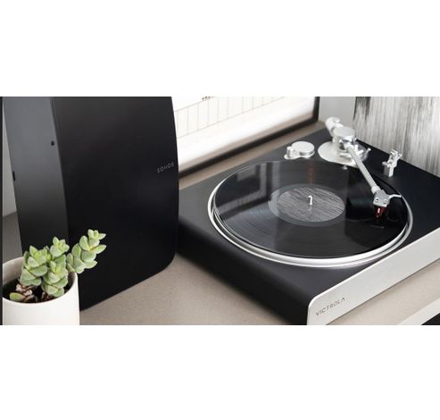 Platenspeler Stream Carbon werkt met Sonos  Victrola