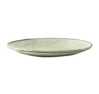 Organic plat bord 26,5cm Creme 