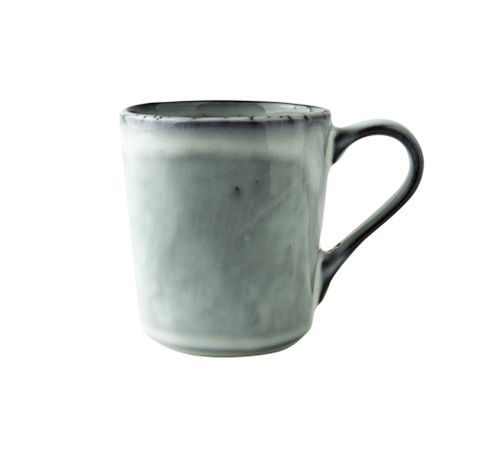 Organic Mug 0,39L Blue  Dutch Rose