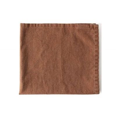 SERVIETTE 45X45CM BROWN UE4 