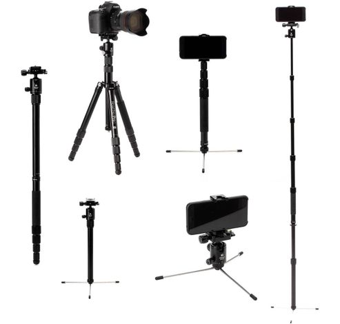 Roadtrip Pro Alu Tripod Black  Benro