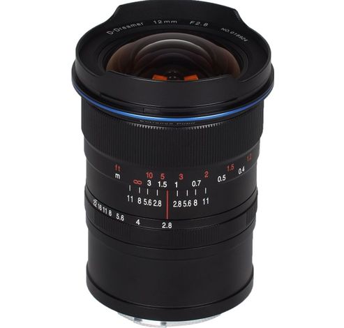 12mm f/2.8 ZERO-D Lens - Canon RF  Laowa