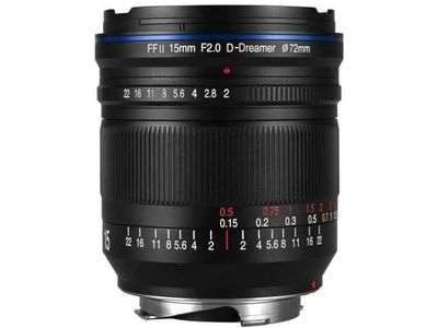 15mm f/2.0 Zero-D Lens - Leica M (LAO-15-LM)