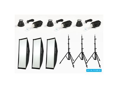 FS-150B LED Spot Light Dual Kit (w/ Light Stand A...