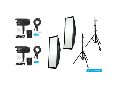 FS 60B LED Dual Kit (w/ Light Stand And Softbox)