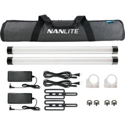 Nanlite Pavotube II 15X Dual Kit (w/ Battery) 