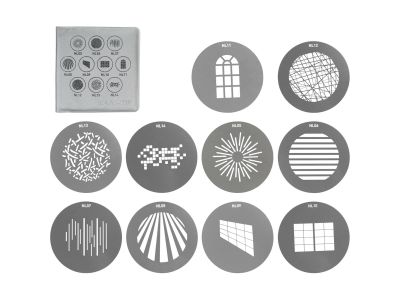 FM-MNT Projctn Attachm GOBO Set 1 AS-GB-FMM-SET1 10p
