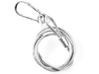 Safety Metal Cords Size L (5mm/1000mm/80KG)