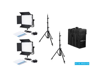 900-CSA Dual Kit (w/ Case & Light Stand)
