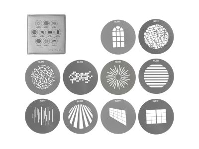 BM Mount Projection Attachment GOBO Set 1 (10pcs)