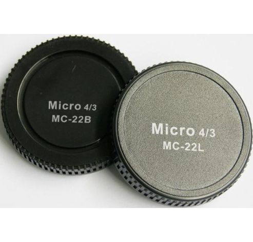 Lens Rear Cap MC-22B + Body Cap MC-22L voor MFT  Pixel