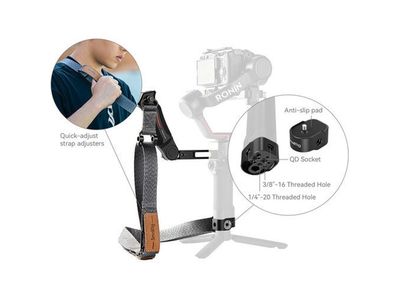 4383 Weight-Reducing Sling Handgrip Kit For DJI ...