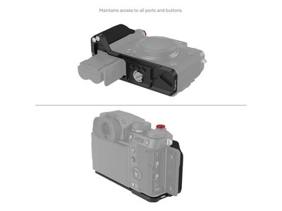 4260 L-Shape Grip For Fujifilm X-T5 (Black)