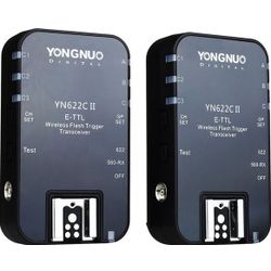 Yongnuo YN622C II Wireless TTL Flash Transceiver 2 Pieces... 