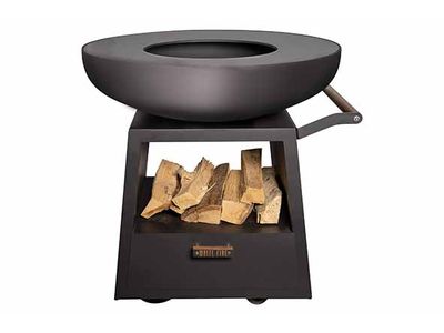 White Fire Nomad Barbecue Zwart D94,5cm