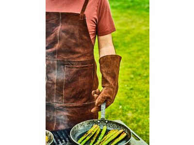 White Fire Bbq Handschoen Set2 Leder 1x Links - 1x Rechts