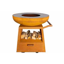 Whitefire White Fire Nomad Barbecue Cortenstaal  D94,5cm 