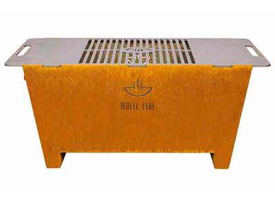 White Fire Urban Barbecue 70x35xh30cm Cortenstaal - Avkp 399€