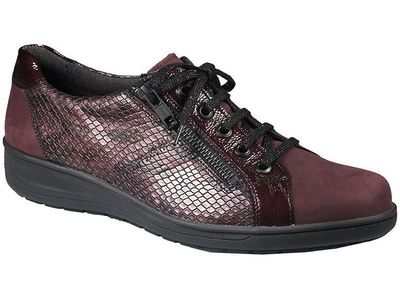 Heaven Nubuk Nappalack Nepal wijnrood