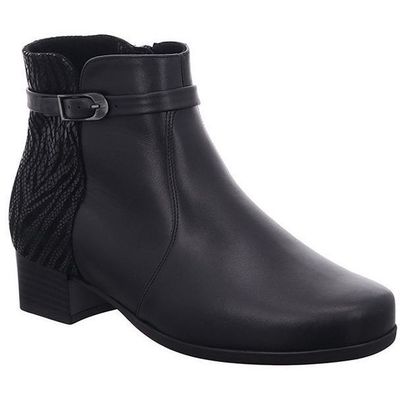 Mira Stiefel Vitello Shape zwart  Solidus