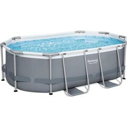 Bestway Piscine Frame Power Steel 305x200x84 cm - Ovale 