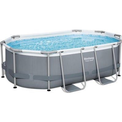 Piscine Frame Power Steel 305x200x84 cm - Ovale 