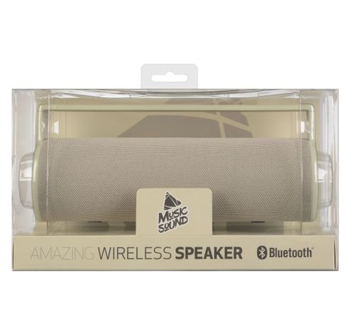 Speaker BT portable HP BT beige  Music Sound