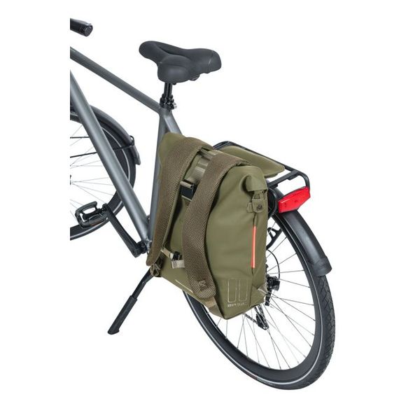 Basil SoHo - fietsrugzak Nordlicht - 17 liter - moss groen