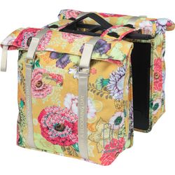 Basil Fietstas dubbel Bloom Field yellow MIK 28-35L 