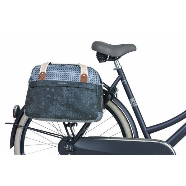 Basil Boheme fietsschoudertas- enkele fietstas - 18 liter - indigo blauw