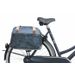 Basil Boheme fietsschoudertas- enkele fietstas - 18 liter - indigo blauw