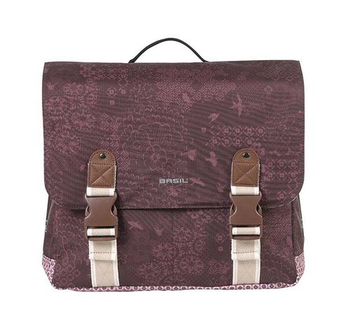 Fietstas dubbel Boheme fig red MIK 35L  Basil