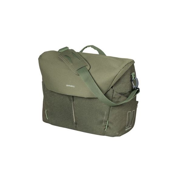 Basil B-Safe Commuter Nordlicht - laptoptas - 17 liter - olijf groen