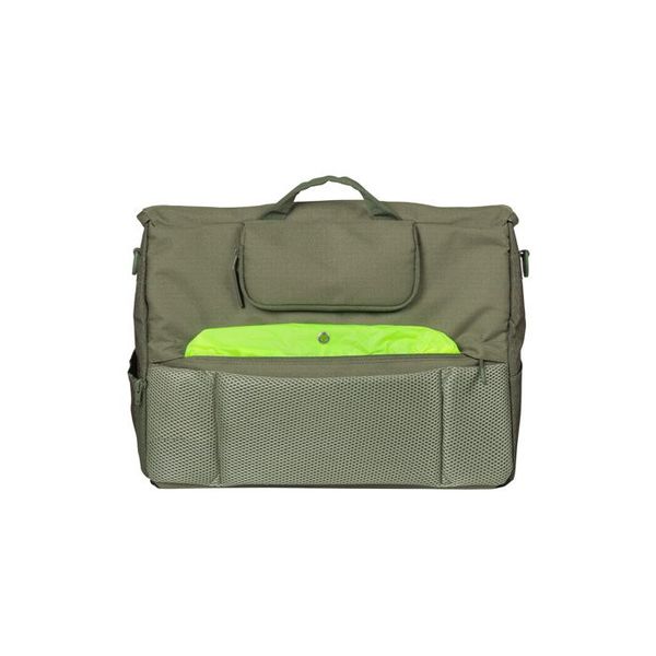 Basil B-Safe Commuter Nordlicht - laptoptas - 17 liter - olijf groen