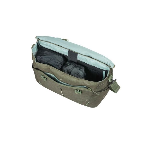 Basil B-Safe Commuter Nordlicht - laptoptas - 17 liter - olijf groen