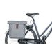 Basil City - dubbele fietstas - 28-32 liter - grey melee