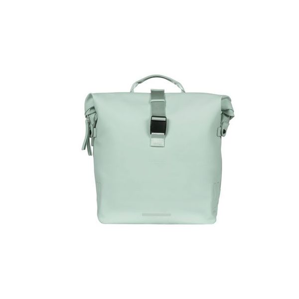 Basil SoHo - dubbele fietstas Nordlicht - 41 liter - pastel groen