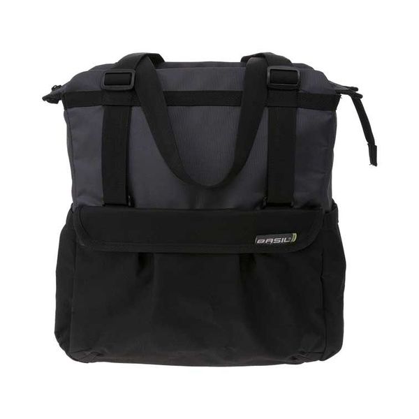 Basil Shopper XL - fietsshopper - 20 liter - zwart