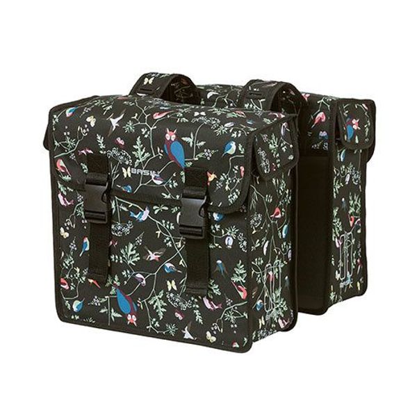 Basil Wanderlust - dubbele fietstas - 35 liter - charcoal