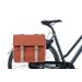 Basil Urban Load - dubbele fietstas - 48-53 liter - rood