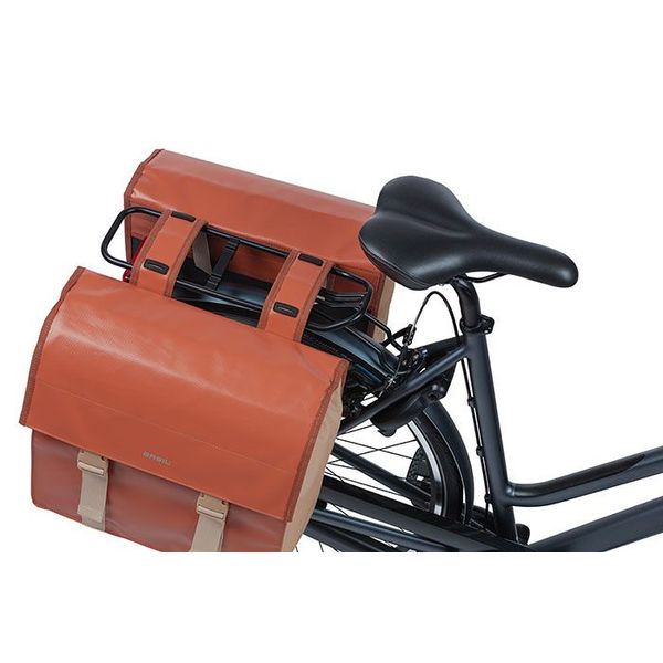 Basil Urban Load - dubbele fietstas - 48-53 liter - rood