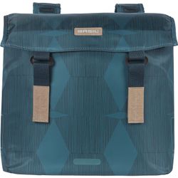 Basil Fietstas dubbel Elegance estate blue 40-49L