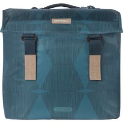 Basil Fietstas dubbel Elegance estate blue MIK 40-49L 