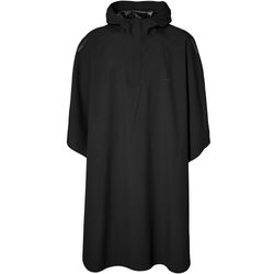 Basil Hoga fietsregenponcho unisex zwart 