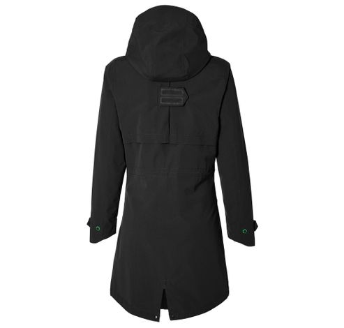 Mosse regenparka dames zwart XL  Basil