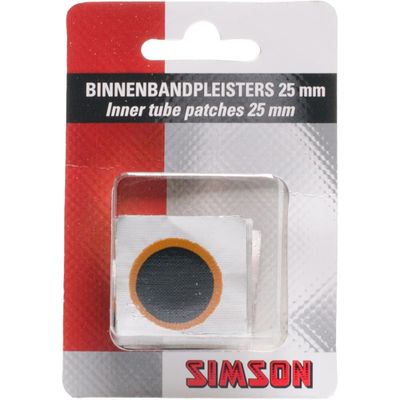 Binnenbandpleister KV 25mm op kaart  Simson