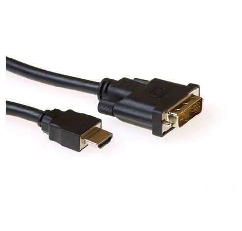 Conversiekabel HDMI A male naar DVI-D male 2,00 m  Act