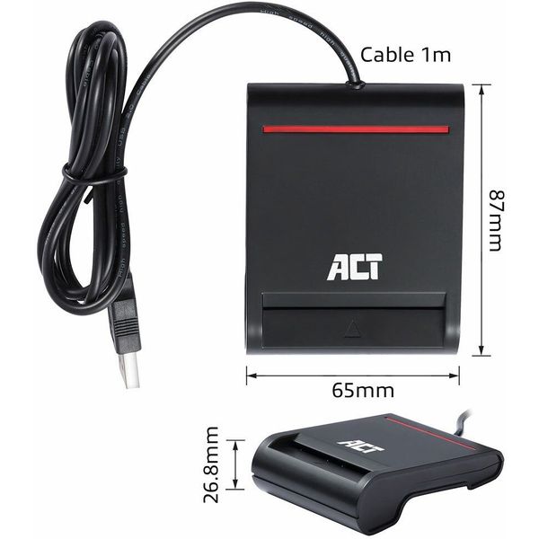 Act AC6015 USB Smart Card ID reader