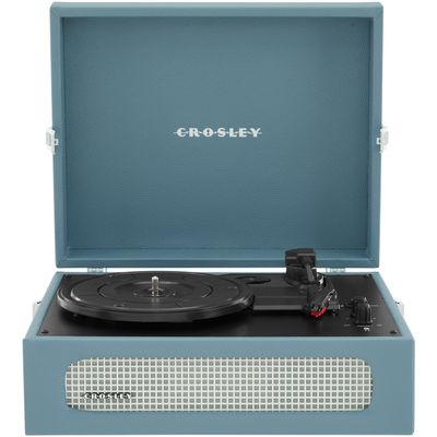 Tourne-disque Voyager CR8017B Bleu délavé  Crosley